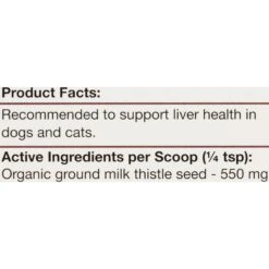 Herbsmith Herbal Blends Milk Thistle Powdered Dog & Cat Supplement -Pet Wellness 84584 PT2. AC SS1800 V1484579765