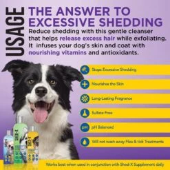 Shed-X Shed Control Shampoo For Dogs 12 Shed-X Shed Control Shampoo For Dogs -Pet Wellness 84627 PT3. AC SS1800 V1633702467