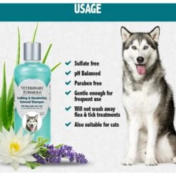 Veterinary Formula Solutions Soothing & Deodorizing Oatmeal Shampoo For Dogs & Cats 10 Veterinary Formula Solutions Soothing & Deodorizing Oatmeal Shampoo For Dogs & Cats -Pet Wellness 84637 PT3. AC SS1800 V1638383791