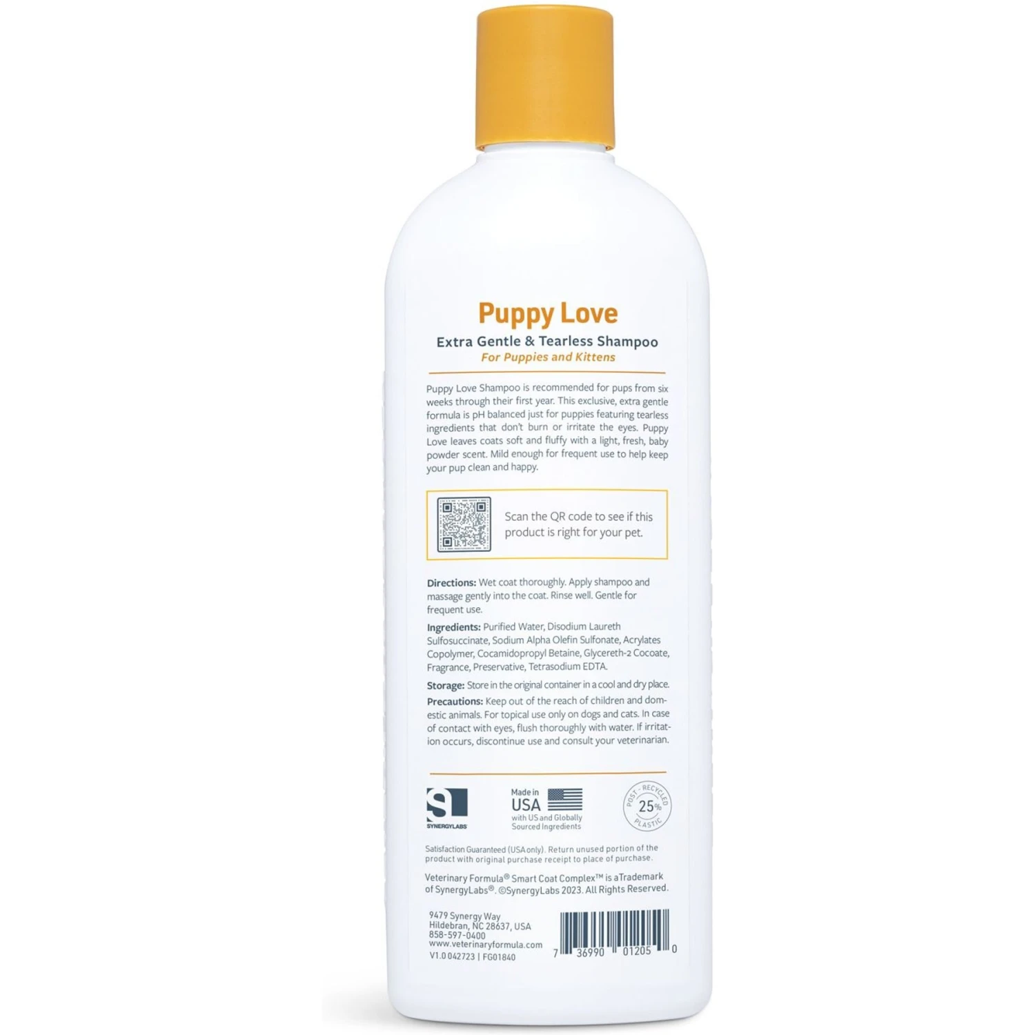 Veterinary Formula Solutions Puppy Love Shampoo 3 Veterinary Formula Solutions Puppy Love Shampoo - Image 3
