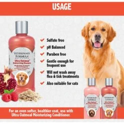 Veterinary Formula Solutions Ultra Oatmeal Moisturizing Shampoo For Dogs -Pet Wellness 84646 PT3. AC SS1800 V1632886900