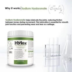 Hylox Nutritional Supplement Soft Chews For Dogs -Pet Wellness 84720 PT2. AC SS1800 V1679690316