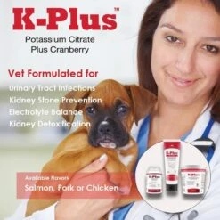 K-Plus Potassium Citrate Plus Cranberry Chewable Tablets For Dogs -Pet Wellness 84724 PT4. AC SS1800 V1680112000