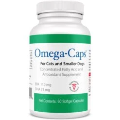 Omega-Caps Softgel Capsules For Cats & Small Dogs