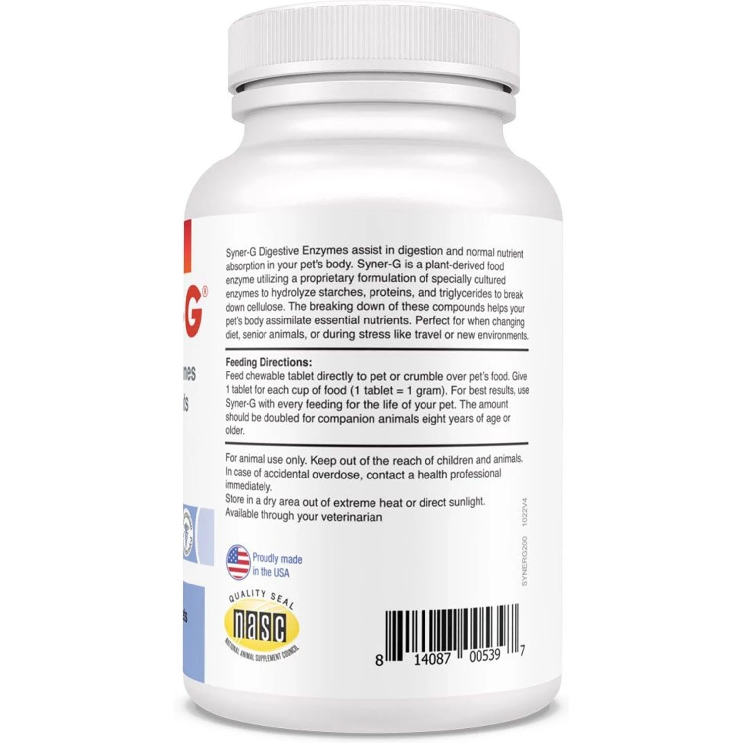 Syner-G Tablets For Dogs & Cats 3 Syner-G Tablets For Dogs & Cats - Image 3