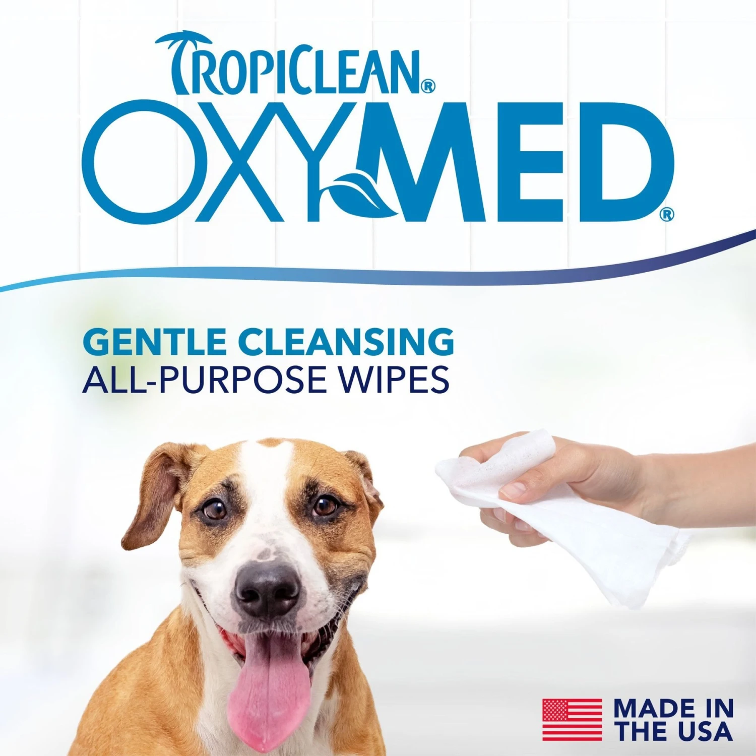 TropiClean Oxy Med Allergy Relief Wipes For Dogs & Cats 3 TropiClean Oxy Med Allergy Relief Wipes For Dogs & Cats - Image 3