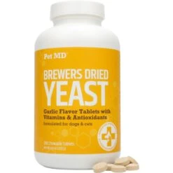 Pet MD Garlic & Brewers Yeast Dog & Cat Supplement