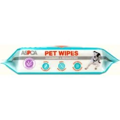 ASPCA Dog Wipes, 100 Count, Citrus Scented -Pet Wellness 854790 PT2. AC SS1800 V1685522315