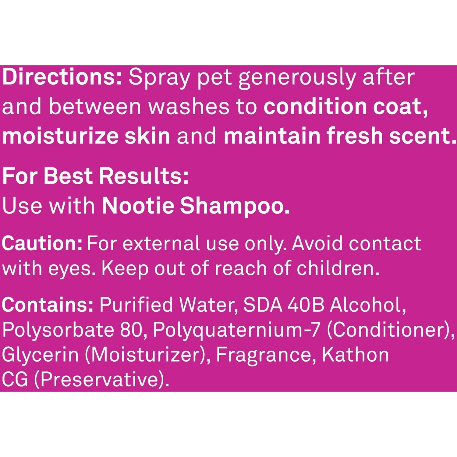 Nootie Japanese Cherry Blossom Daily Spritz For Dogs 2 Nootie Japanese Cherry Blossom Daily Spritz For Dogs - Image 2