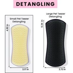 Pet Teezer Detangling Dog Grooming Brush -Pet Wellness 856462 PT4. AC SS1800 V1700515692