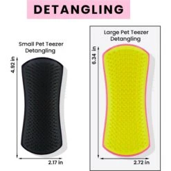 Pet Teezer Large Detangling Dual-Tier Dog Grooming Brush -Pet Wellness 856502 PT4. AC SS1800 V1701186414