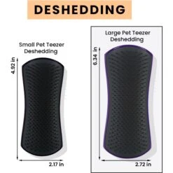 Pet Teezer De-Shedding Dog Grooming Brush -Pet Wellness 856574 PT4. AC SS1800 V1700515687