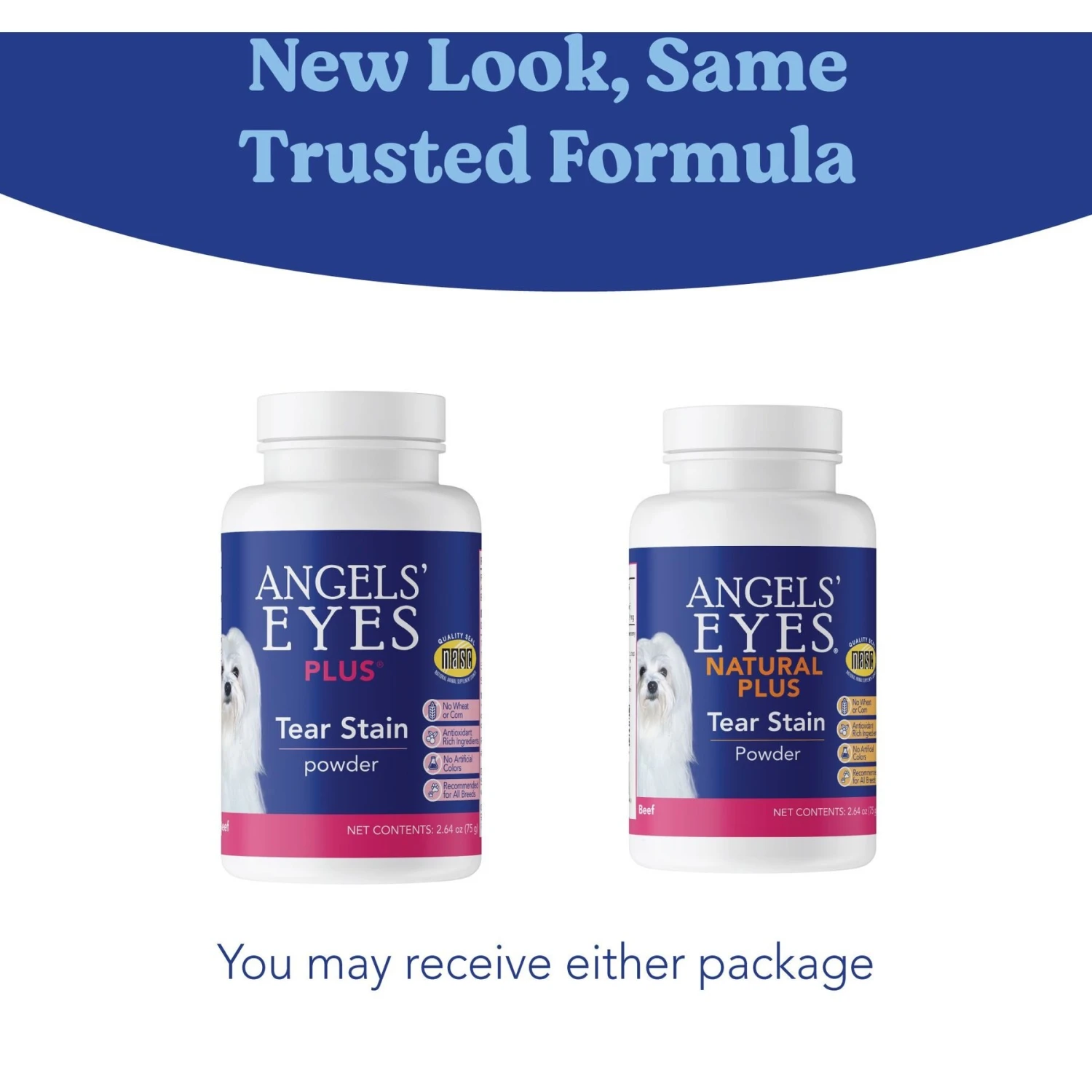Angels' Eyes Plus Beef Flavored Powder Tear Stain Supplement For Dogs & Cats 4 Angels' Eyes Plus Beef Flavored Powder Tear Stain Supplement For Dogs & Cats - Image 4