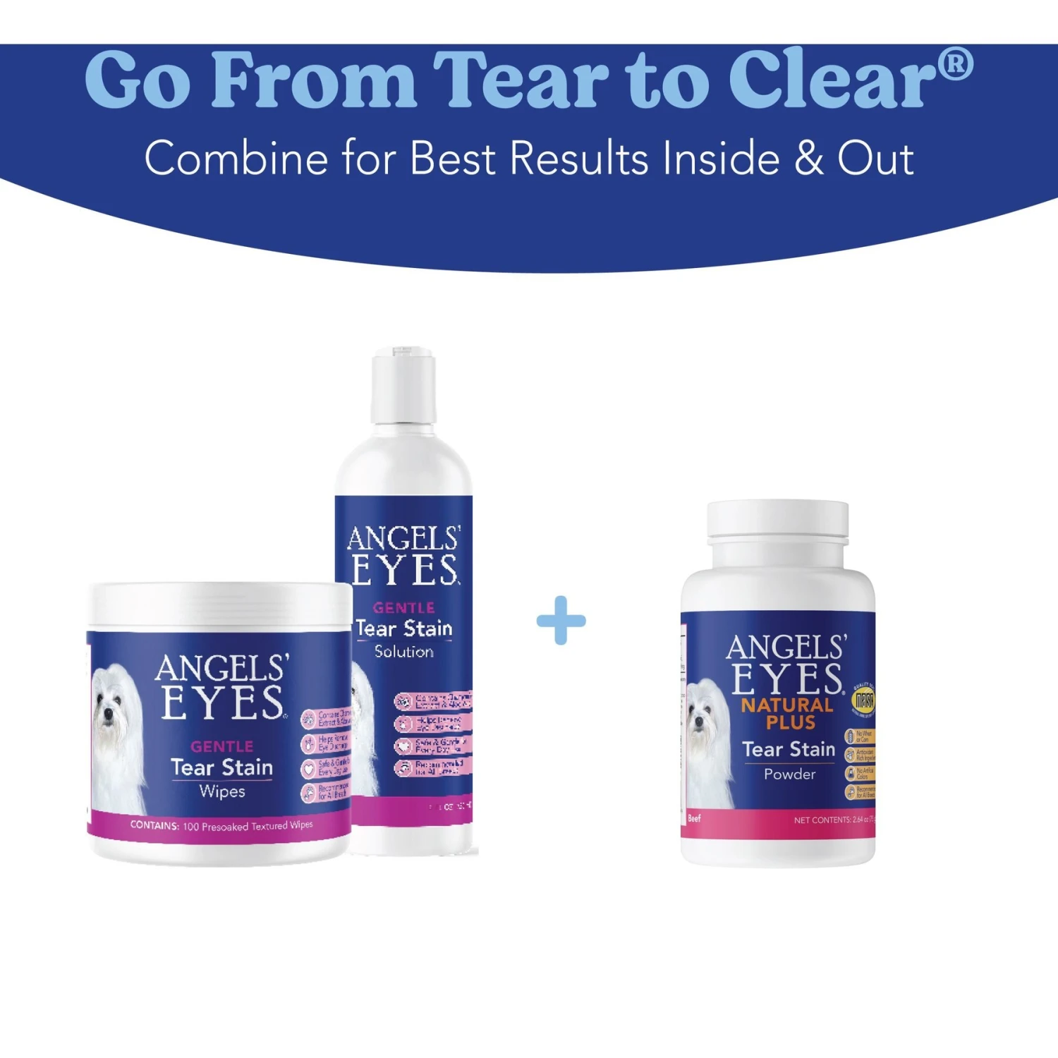 Angels' Eyes Plus Beef Flavored Powder Tear Stain Supplement For Dogs & Cats 6 Angels' Eyes Plus Beef Flavored Powder Tear Stain Supplement For Dogs & Cats - Image 6