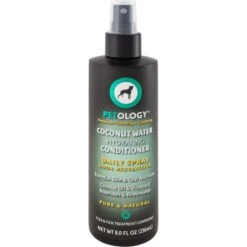 Petology Coconut Water Hydrating Daily Dog Conditioning Spray, 8-oz Bottle