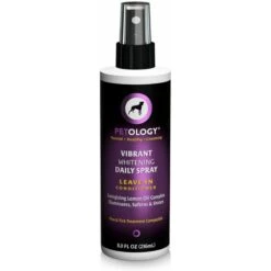Petology Vibrant Whitening Daily Dog Conditioning Spray, 8-oz Bottle