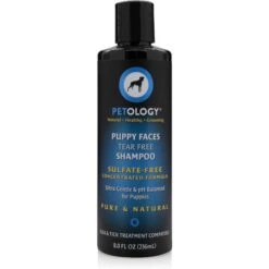 Petology Puppy Faces Tear-Free Dog Shampoo, 8-oz Bottle