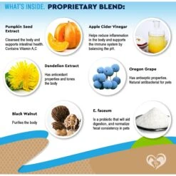 Beloved Pets Natural Worm Treatment With Probiotic & Liquid Herbal Medicine Dog & Cat Supplement, 2-oz Bottle 9 Beloved Pets Natural Worm Treatment With Probiotic & Liquid Herbal Medicine Dog & Cat Supplement, 2-oz Bottle -Pet Wellness 862654 PT2. AC SS1800 V1685497360