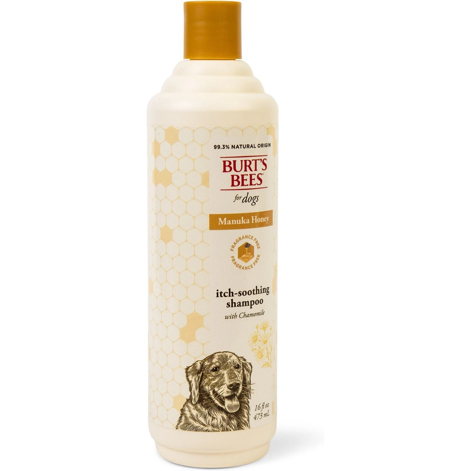 Burt's Bees Manuka Honey Itch Soothing Chamomile Dog Shampoo, 16-oz Bottle 3 Burt's Bees Manuka Honey Itch Soothing Chamomile Dog Shampoo, 16-oz Bottle - Image 3
