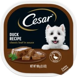 Cesar Classic Loaf In Sauce Duck Recipe Dog Food Trays
