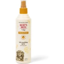 Burt's Bees Manuka Honey Itch Soothing Chamomile Dog Spray, 10-oz Bottle