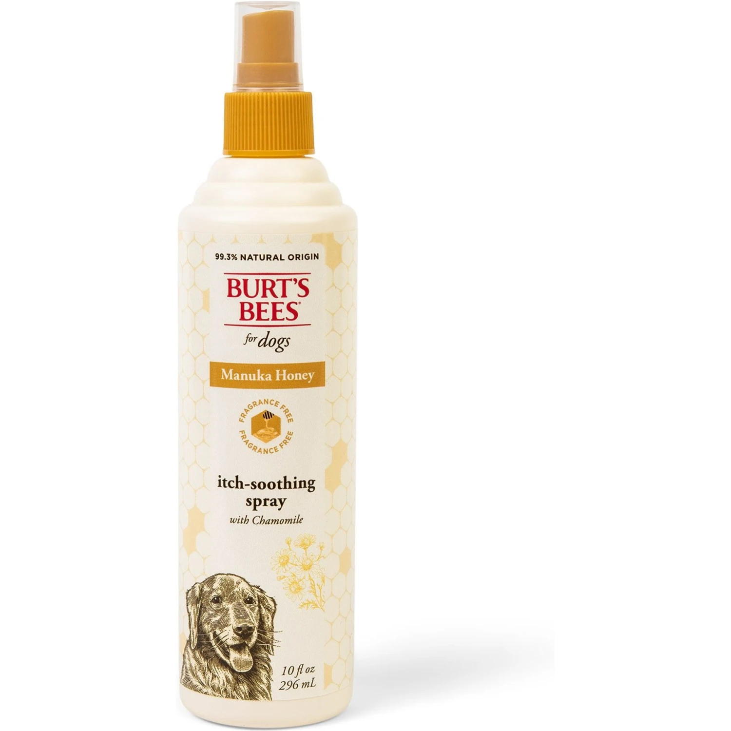 Burt's Bees Manuka Honey Itch Soothing Chamomile Dog Spray, 10-oz Bottle 1 Burt's Bees Manuka Honey Itch Soothing Chamomile Dog Spray, 10-oz Bottle