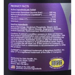 PeakTails Antioxidant Tablet Supplement For Dogs 9 PeakTails Antioxidant Tablet Supplement For Dogs -Pet Wellness 867766 PT3. AC SS1800 V1686077729