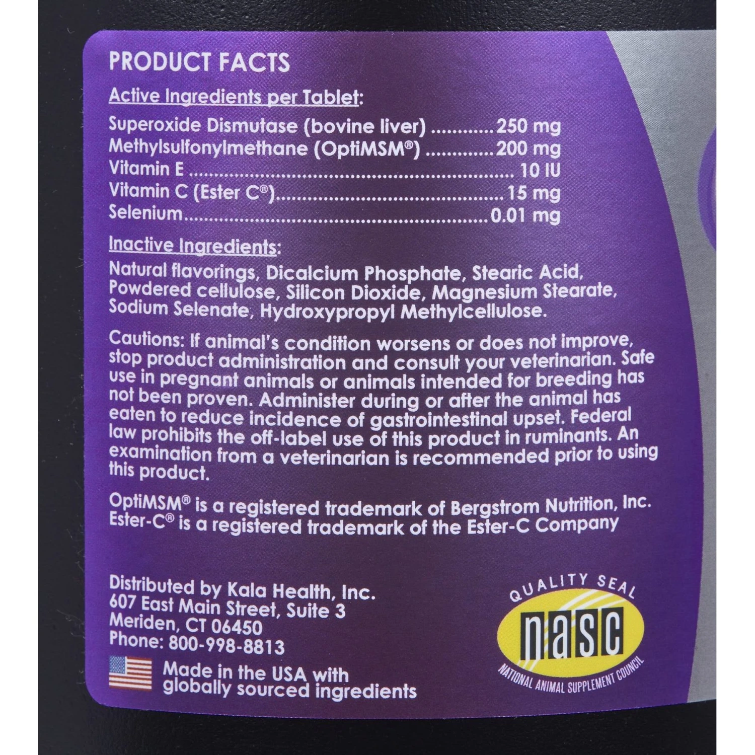 PeakTails Antioxidant Tablet Supplement For Dogs 4 PeakTails Antioxidant Tablet Supplement For Dogs - Image 4