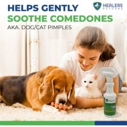 Healers Skin & Coat Grooming Solution Dog & Cat Spray -Pet Wellness 867838 PT5. AC SS1800 V1685646678