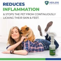 Healers Skin & Coat Grooming Solution Dog & Cat Spray -Pet Wellness 867838 PT6. AC SS1800 V1685645746