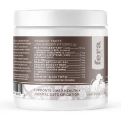 Fera Pet Organics Liver Support For Dogs & Cats -Pet Wellness 871110 PT7. AC SS1800 V1685992090
