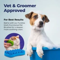 Vetnique Labs Furbliss Anti-Itch Soothing Oatmeal Shampoo For Dogs & Cats, 16-oz Bottle -Pet Wellness 871270 PT3. AC SS1800 V1686666301