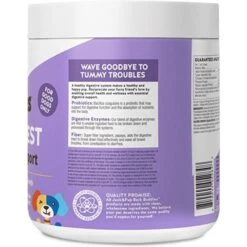 Jack & Pup Bark Buddies Pro-Digest Dog Supplement, 60 Count -Pet Wellness 871446 PT3. AC SS1800 V1686258123