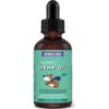 Wonder Paws Hemp Oil With Wild Salmon Oil Calming Supplement For Dogs, 2-oz Bottle