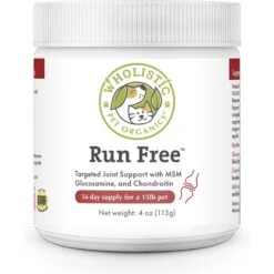 Wholistic Pet Organics Run Free Dog & Cat, 4-oz Bottle