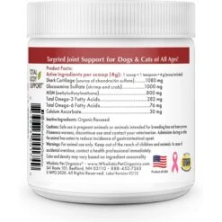 Wholistic Pet Organics Run Free Dog & Cat, 4-oz Bottle -Pet Wellness 877950 PT2. AC SS1800 V1689961706