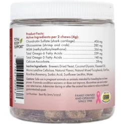 Wholistic Pet Organics Hip & Joint Soft Chews Dog & Cat Supplement, 60 Count -Pet Wellness 877966 PT2. AC SS1800 V1689947898