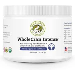 Wholistic Pet Organics WholeCran Intense Dog & Cat Supplement, 1-oz Bottle
