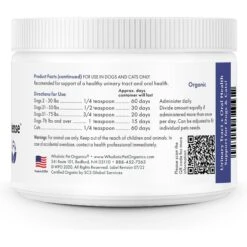 Wholistic Pet Organics WholeCran Intense Dog & Cat Supplement, 1-oz Bottle 8 Wholistic Pet Organics WholeCran Intense Dog & Cat Supplement, 1-oz Bottle -Pet Wellness 878094 PT2. AC SS1800 V1689793821