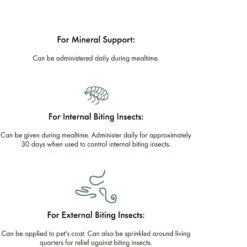 Wholistic Pet Organics Diatomaceous Earth Dog & Cat Supplement, 4-oz Bottle -Pet Wellness 878142 PT3. AC SS1800 V1689795108