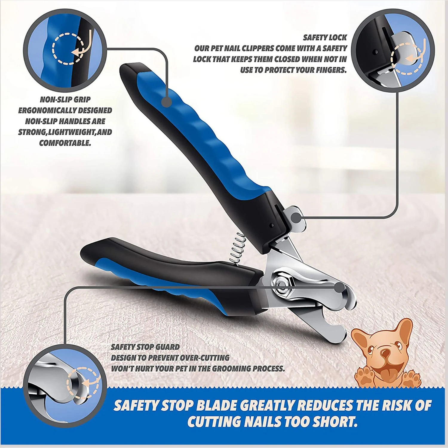 Ruff 'N Ruffus Upgraded Rechargeable Dog Nail Grinder Kit, Blue 5 Ruff 'N Ruffus Upgraded Rechargeable Dog Nail Grinder Kit, Blue - Image 5