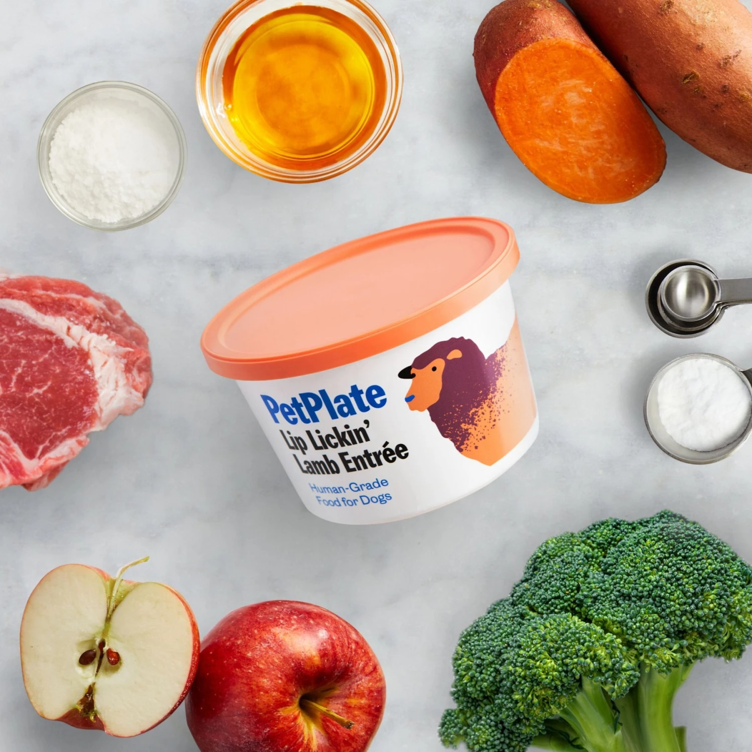 PetPlate Human Grade Lip Lickin' Lamb Entree Dog Food 2 PetPlate Human Grade Lip Lickin' Lamb Entree Dog Food - Image 2