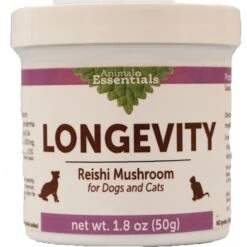 Animal Essentials Longevity Reishi Mushroom Cat & Dog Vitamin Supplement
