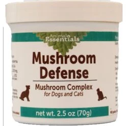Animal Essentials Mushroom Defense Cat & Dog Vitamin Supplement, 80-gm Jar