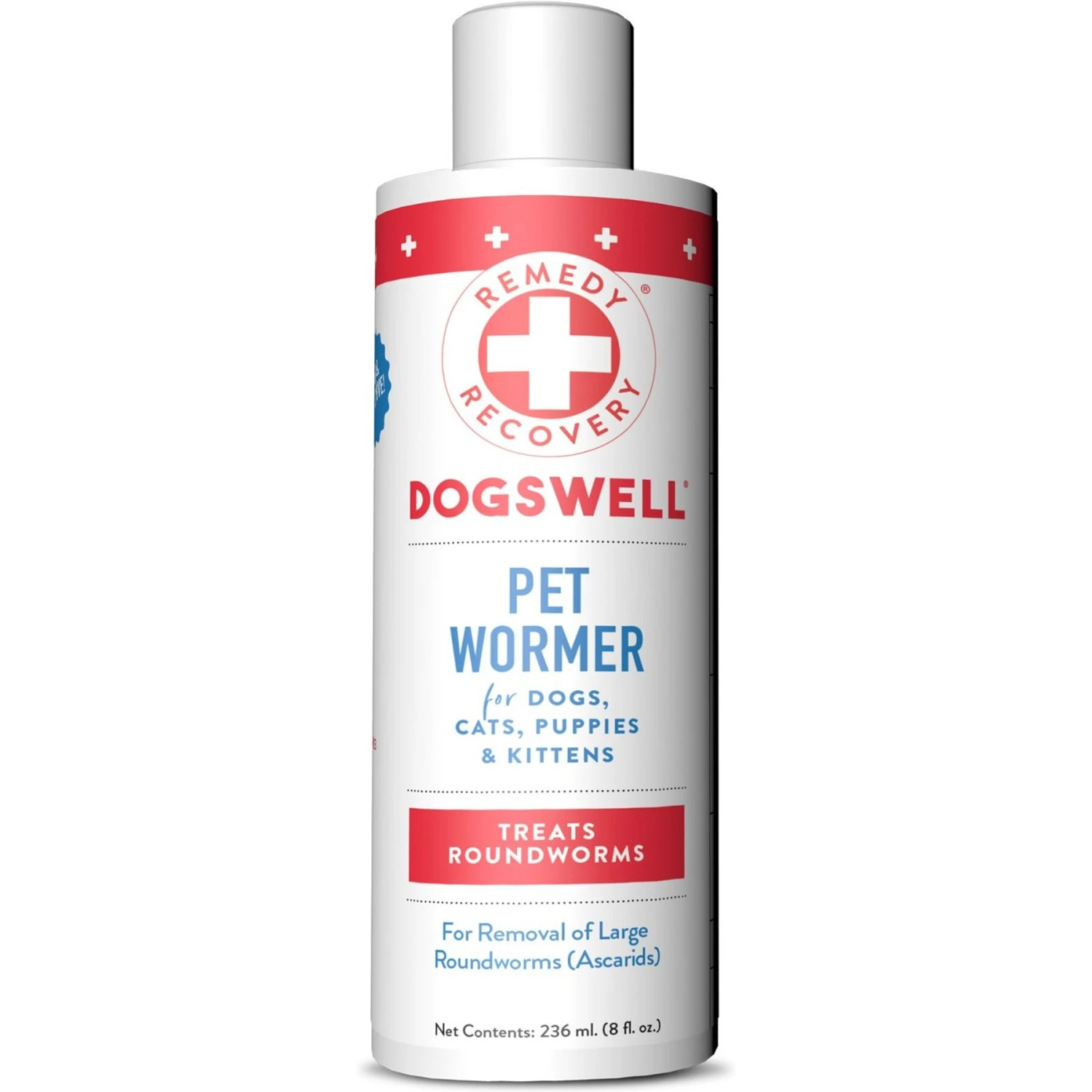 Dogswell Remedy+Recovery Pet Wormer For Dogs & Cats, 8-oz Bottle 1 Dogswell Remedy+Recovery Pet Wormer For Dogs & Cats, 8-oz Bottle