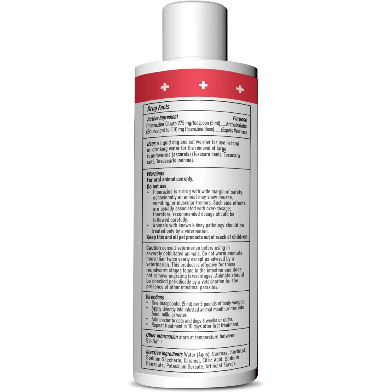 Dogswell Remedy+Recovery Pet Wormer For Dogs & Cats, 8-oz Bottle 2 Dogswell Remedy+Recovery Pet Wormer For Dogs & Cats, 8-oz Bottle - Image 2