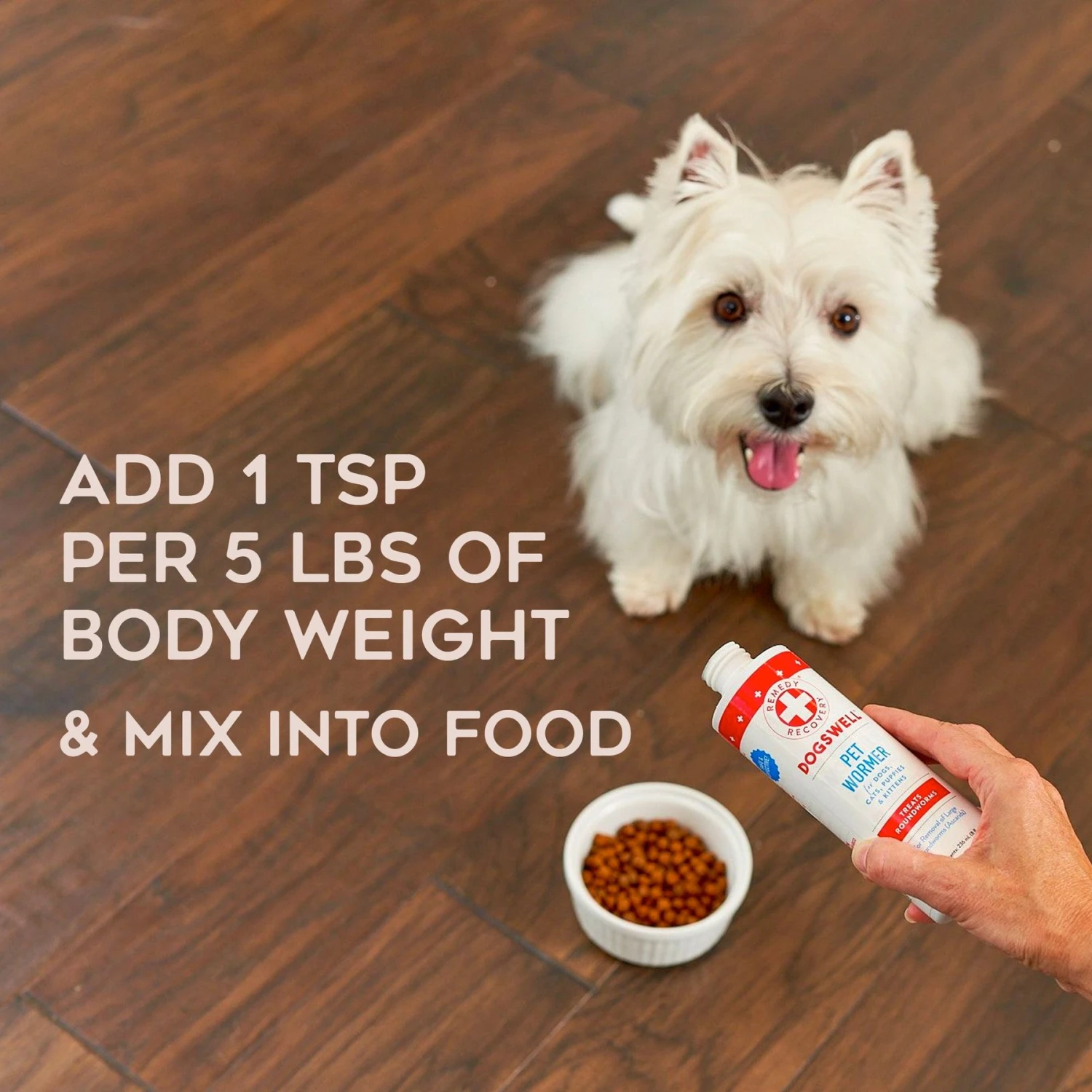 Dogswell Remedy+Recovery Pet Wormer For Dogs & Cats, 8-oz Bottle 5 Dogswell Remedy+Recovery Pet Wormer For Dogs & Cats, 8-oz Bottle - Image 5