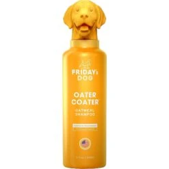 Friday's Dog Moisturizing Oater Coater Oatmeal Dog & Puppy Shampoo, 12-oz Bottle
