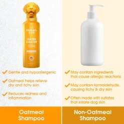 Friday's Dog Moisturizing Oater Coater Oatmeal Dog & Puppy Shampoo, 12-oz Bottle -Pet Wellness 889286 PT3. AC SS1800 V1690382963