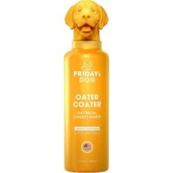 Friday's Dog Moisturizing Oater Coater Oatmeal Dog & Puppy Conditioner, 12-oz Bottle